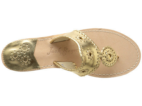 Hamptons Sandal - Gold