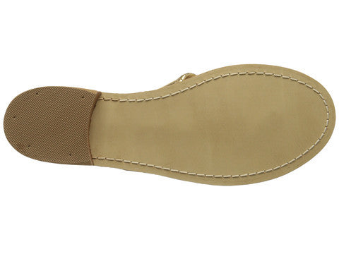 Hamptons Sandal - Gold