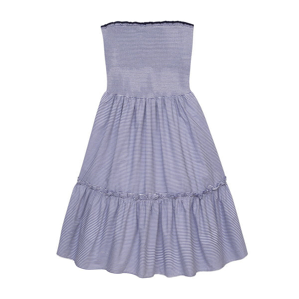 THE SMOCKED FLOUNCE DRESS