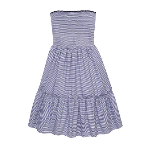 THE SMOCKED FLOUNCE DRESS