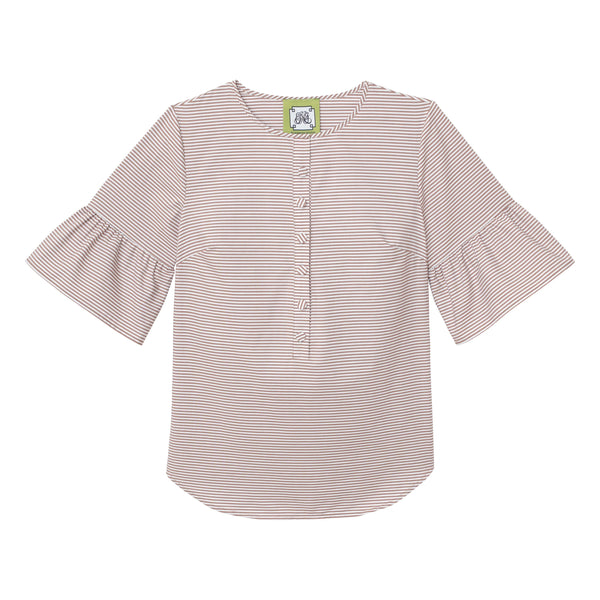THE RUFFLE BLOUSE