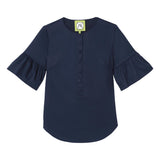 THE RUFFLE BLOUSE