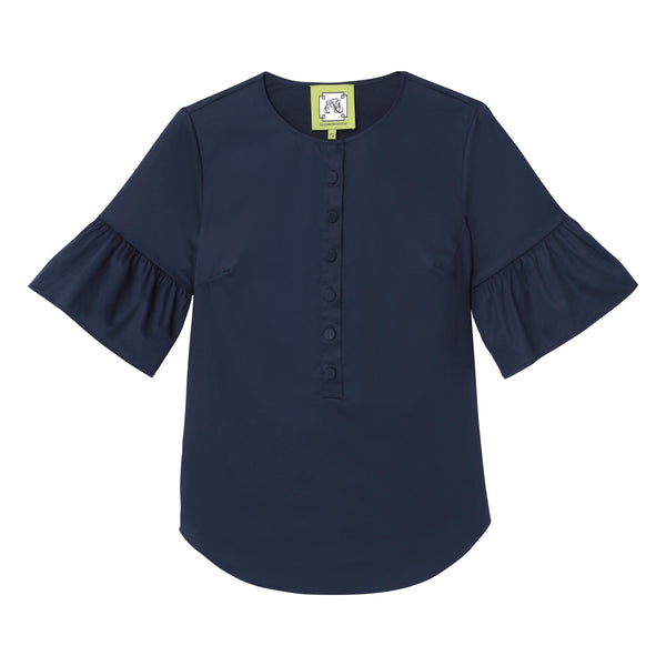 THE RUFFLE BLOUSE