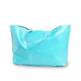 Wellie Market Tote in Mint