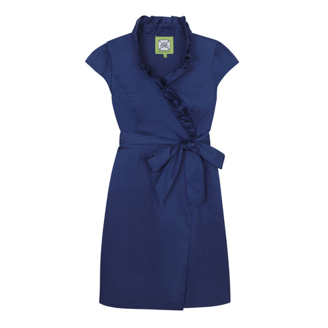 SCOTLAND DRESS - SUMMER NAVY