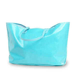 Wellie Market Tote in Mint