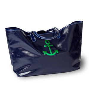 Wellie Market Tote with Anchor
