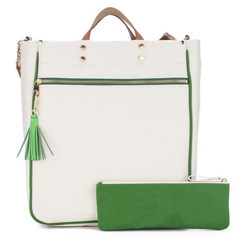 Parker Canvas Tote - Grass