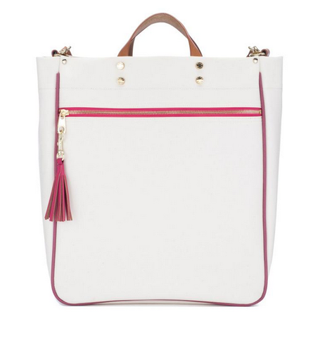Parker Canvas Tote - Pink