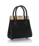 Roma Mini Tote Bag - Black