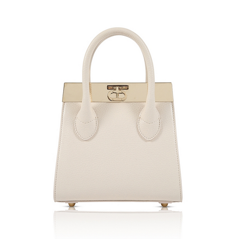 Roma Mini Tote Bag - Ivory