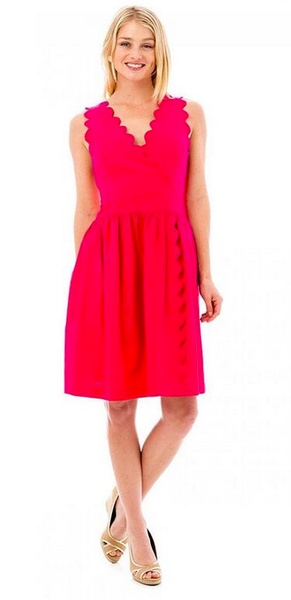 The Harbour Island Dress - Hot Pink