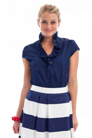 Elizabeth Shirt - Navy