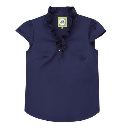 THE ELIZABETH SHIRT - Summer Navy