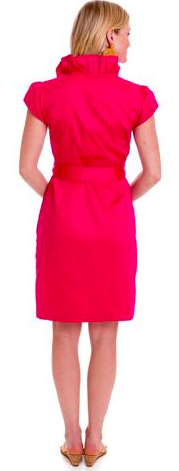 SCOTLAND DRESS - HOT PINK