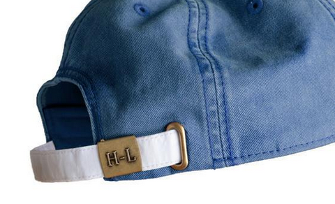 Red Elephant on Navy Blue Hat