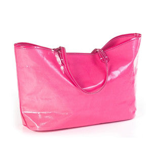 Wellie Market Tote in Fuschia