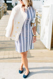 BOAT NECK DRESS