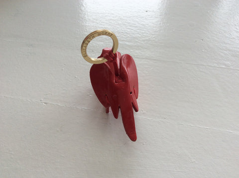 Elephant Key Chain - Red